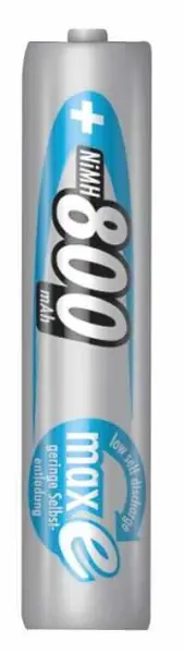 Ansmann NiMH Rechargeable AAA Battery, 800mAh, Single Pack