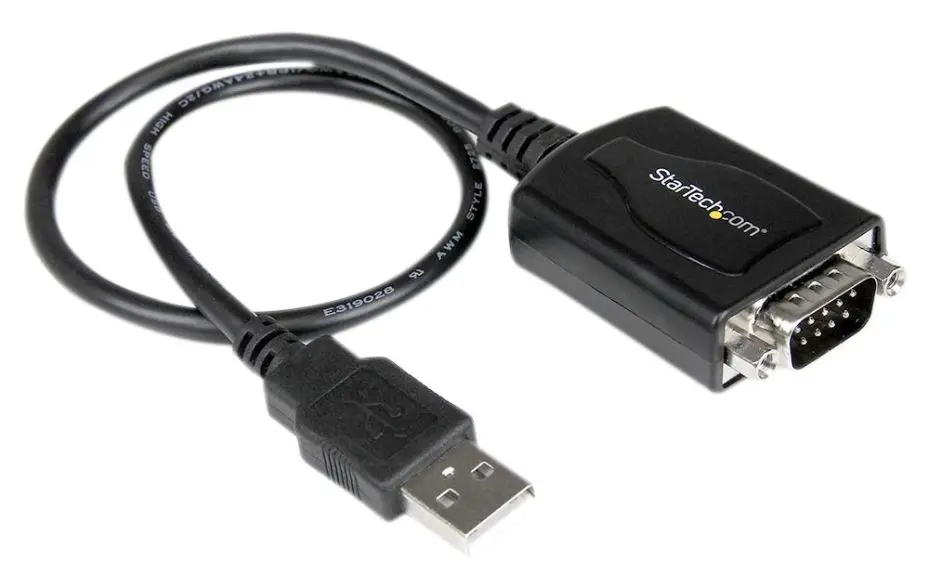 STARTECH - Kabel Penyesuai USB ke DB9 RS232 dengan Pengekalan Port COM