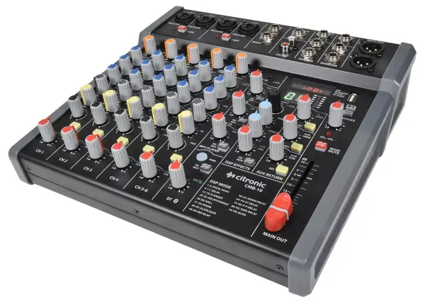 Citronic CMB-Series DSP Mixing Console with USB & Bluetooth