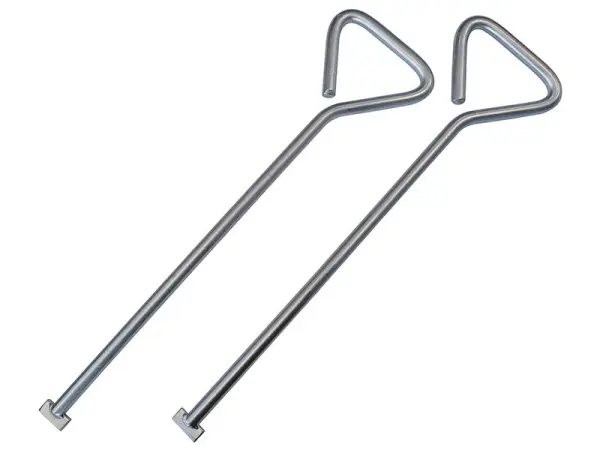 Faithfull 헤비듀티 맨홀 키 520mm (2개 1세트)