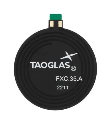 TAOGLAS FXC.35 Series RFID Antenna, 13.56MHz, 1dB, Adhesive Mount