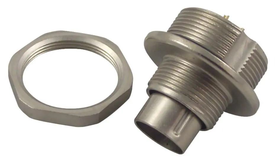 BINDER 712 Series - 3-Καναλιά Ερμητικά Σφραγισμένο Panel Plug, 125V/4A