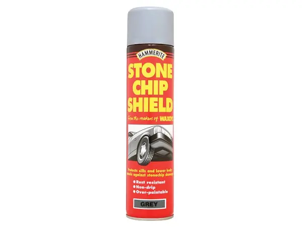 Hammerite Stonechip Shield Grigio Spray Protettivo 600ml