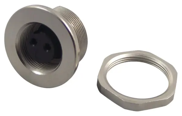 BINDER 712 Series 2-Way Panel Mount Socket