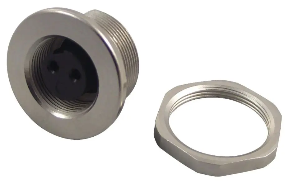 BINDER 712 Serie 2-weg paneelmontage sockets