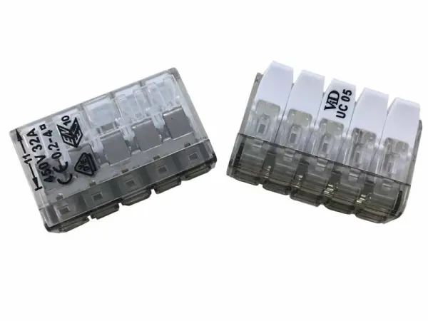 Dencon 5 Pole Compact Lever Connector, 32A