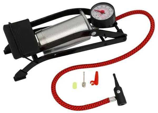 STREETWIZE Single Cylinder Foot Pump 100psi