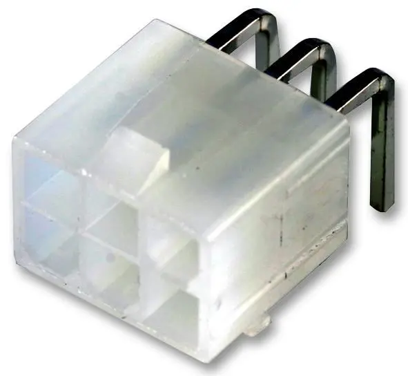 MOLEX / BRAD Mini-Fit Jr. Right Angle Header, 6 Way