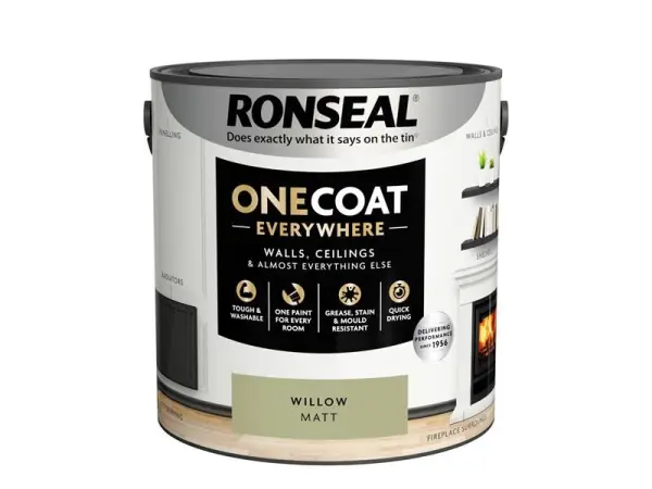 Ronseal Pittura Coprente Universale 2.5L - Colore Willow
