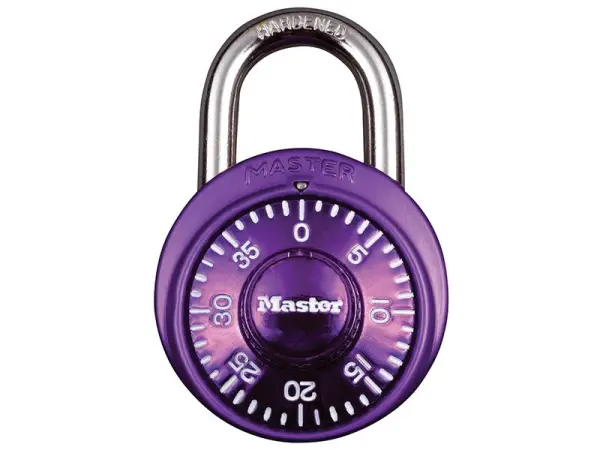 Master Lock Fixed Dial Combination Padlock, 38mm, Stainless Steel