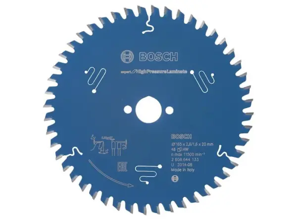Bosch Expert Circular Saw Blade for HPL, 165x20mm, 48T