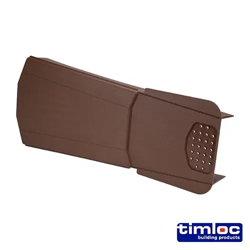 Timco Timloc Ambi-Verge Universal Dry Fix Dachrandsystem - Braun - 99142 (420 x