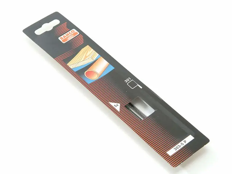 Bahco 303-5P 糸鋸刃 165mm (6.5インチ) 14TPI 5枚入り