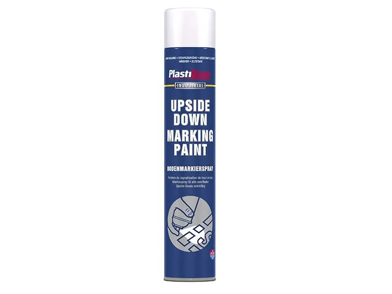 PlastiKote Upside Down White Marking Paint - 750ml