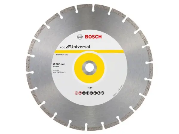 Bosch Eco Universal Segmented Diamond Cutting Disc 300x22.23mm