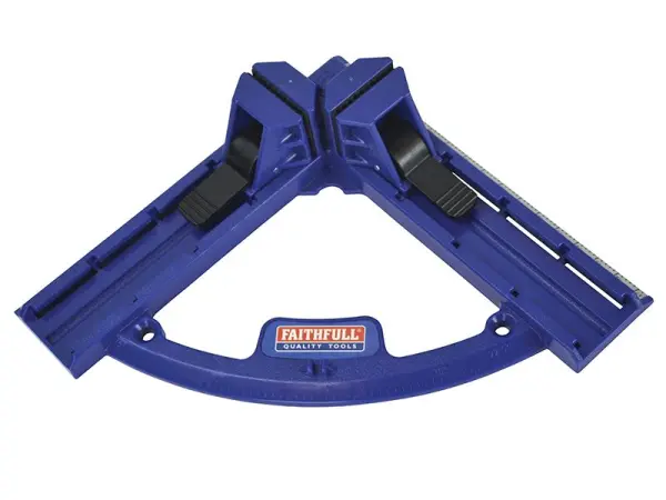 Faithfull Plastic Angle Clamp 95x95mm with Dual Scale