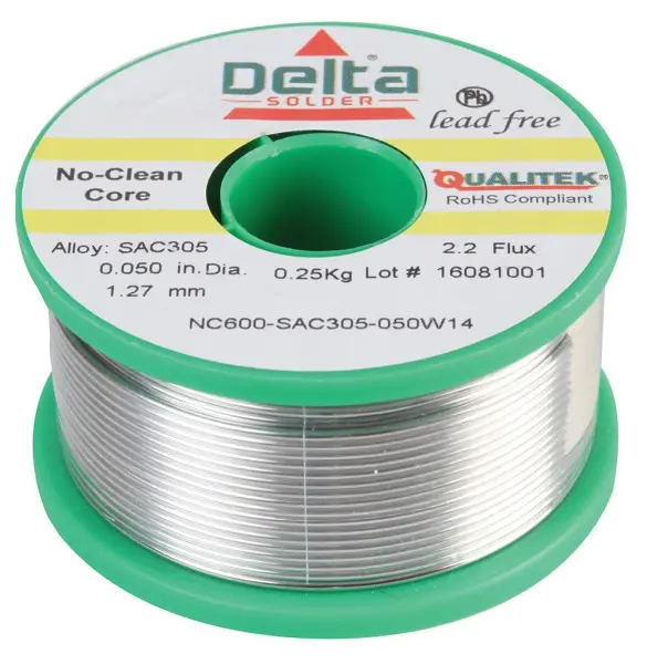 QUALITEK Loodvrij soldeerdraad, 96.5/3/0.5, 1.2mm, 250g