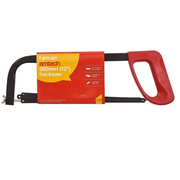Amtech Hacksaw 300mm with 3 Blades