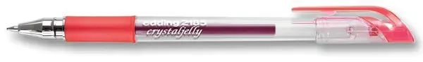 EDDING Crystaljelly Gel Rollerball Pen - Rot