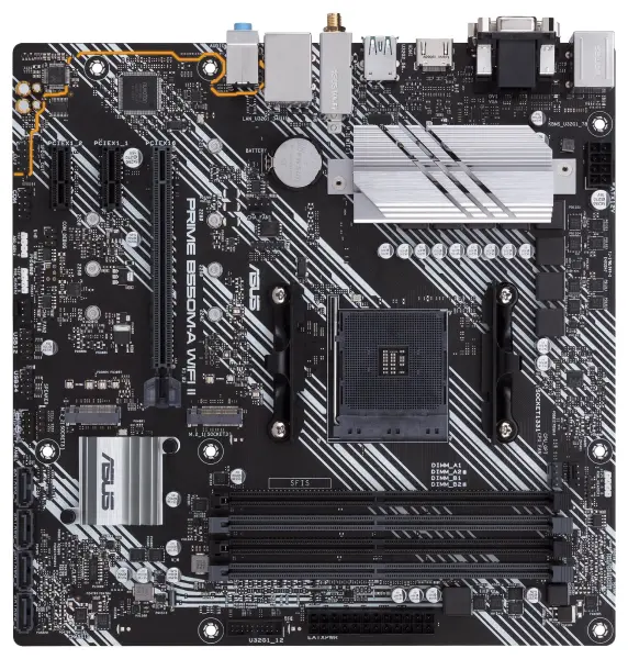 ASUS AMD B550M-A WiFi II Socket AM4 Micro ATX Motherboard