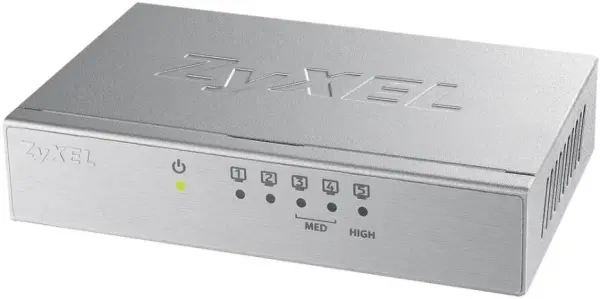 ZYXEL Switch Gigabit Ethernet 5 Puertos, para Escritorio/Montaje en Pared