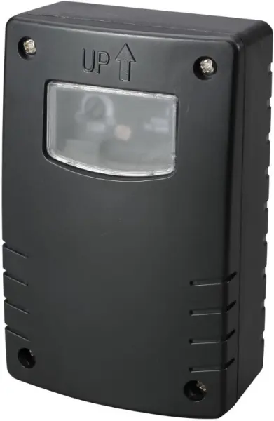 ZINC Dusk to Dawn Photocell Timer, Black, 1-9 Hours