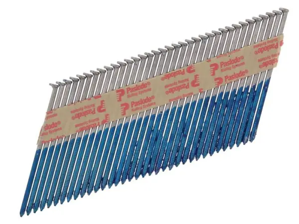 Clous Paslode IM360 3,1x75mm, galvanisation à chaud, boîte de 2200 + 2 piles à 