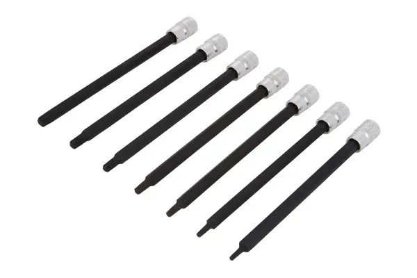 Blue Spot Tools 7件超长冲击Torx套筒套装 1/4英寸-130毫米