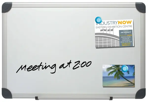 Cathedral Magnetic Whiteboard with Accessories, 400x600mm