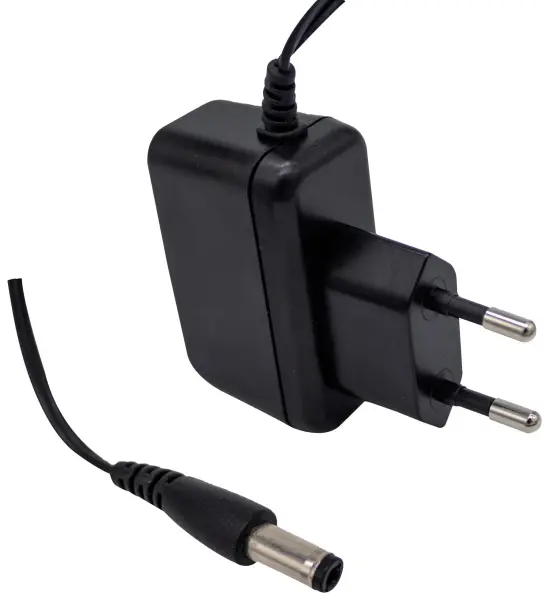 PowerPax 6V 1A Euro Plug Power Supply, 6W