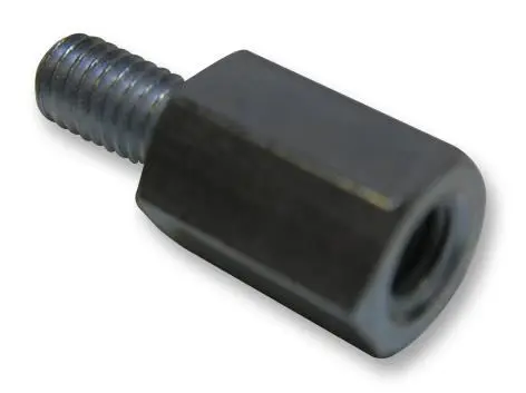 ESSENTRA COMPONENTS Hex Standoff / Spacer Mild Steel Male to Female, 10 Pack - M4 10mm