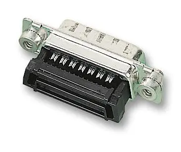 MULTICOMP 15-Pin Threaded IDC D-Sub Plug, Standard