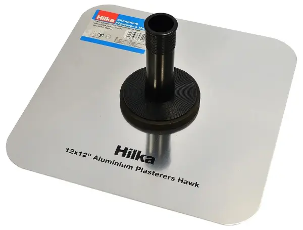 Hilka Tools Aluminium Plasterers Hawk 300 x 300mm