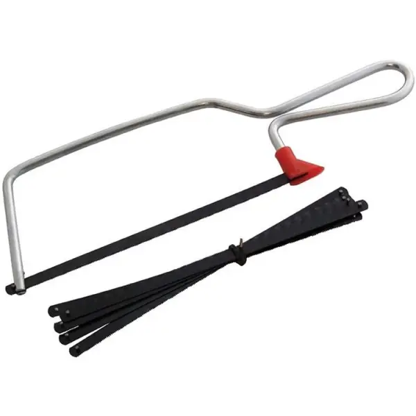 Amtech Junior Hacksaw with 6 Blades, 6 Inch