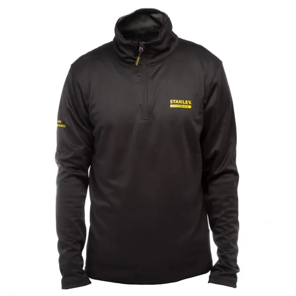 Stanley FatMax Clydeford Maglia da Lavoro 1/4 Zip - Base Layer in Poliestere