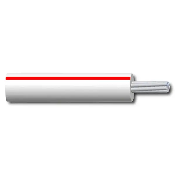 Multicomp Pro Equipment Wire, 16/0.2mm - White Red Red/White 100m