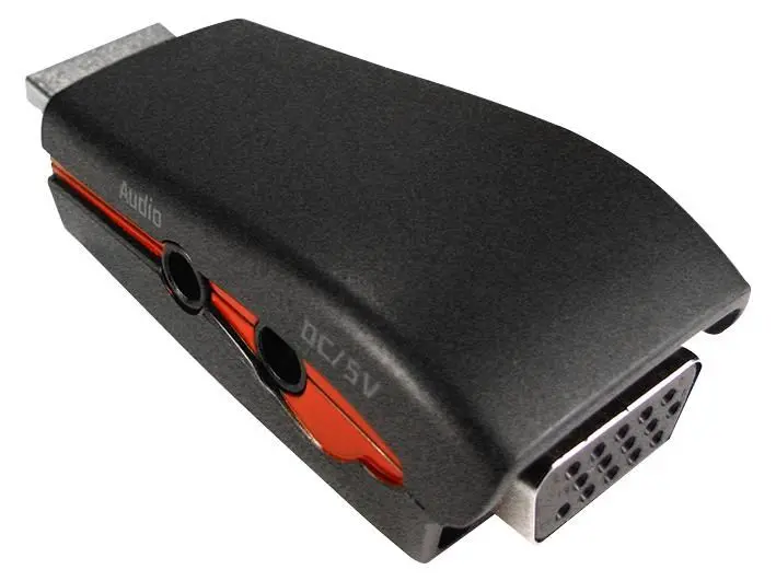 Newlink HDMI to VGA Adapter with Audio, 1080p, Plug & Play