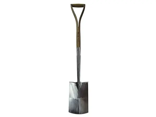 Faithfull Prestige Stainless Steel Digging Spade with Ash Handle
