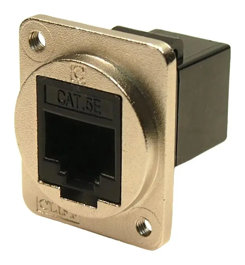 CLIFF CP30220M3 Connecteur RJ45 Cat5e Passant, Argenté