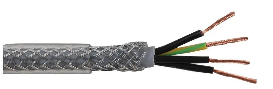 PRO ELEC 4-코어 SY 제어 케이블, 0.75mm², 50m, 차폐형