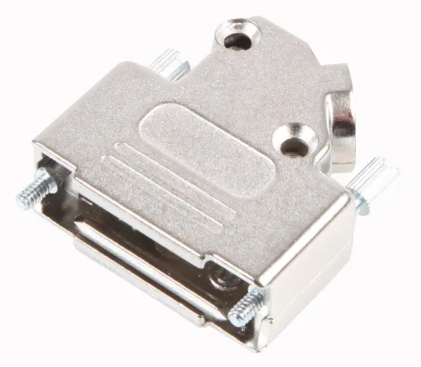 MH CONNECTORS D-sub Hood, Nicil, Iontráil 45°, 15 Slí