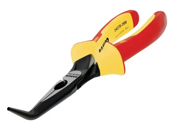 Bahco 2427S ERGO™ Insulated Bent Nose Pliers, 160mm