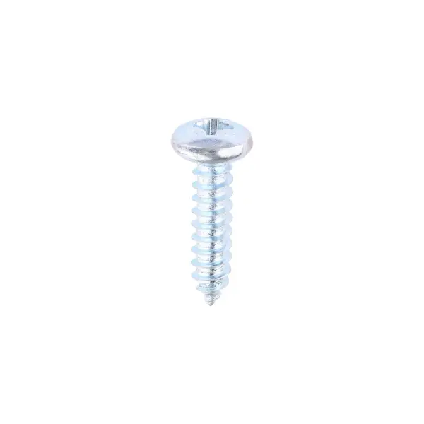 Timco S/Tapping Screw PZ, Pan Head, Zinc Plated - 10 x 3/4