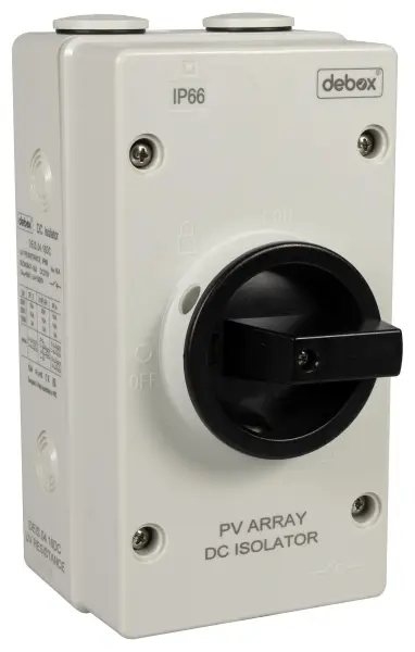 HYLEC 4 Pole DC Isolator Switch - 16A