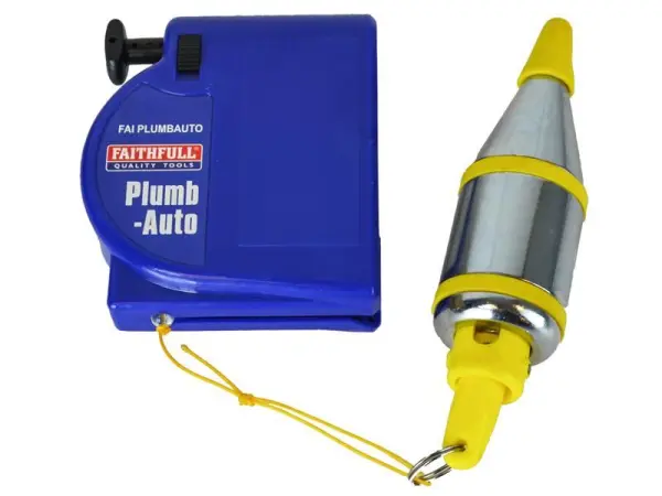 Faithfull Plumb-Auto Garisan Tegak Automatik 400g (14oz)