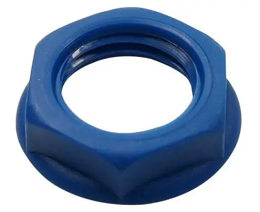 CLIFF Electronic Components - Blue Nut for 6.35mm Jack Sockets (10 Pack)