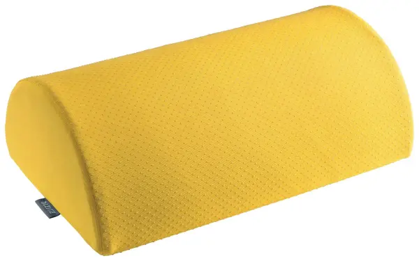 Leitz Ergo Cosy Desk Footrest, Warm Yellow