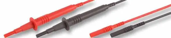 TENMA 500mA Fused 4mm Banana Plug to Probe Test Lead Set, 1.2m