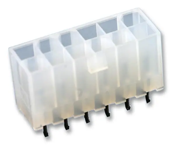 AMP - TE CONNECTIVITY כבל רכיב VAL-U-LOK זווית ישרה, רווח 4.2 מ״מ, 8 פינים