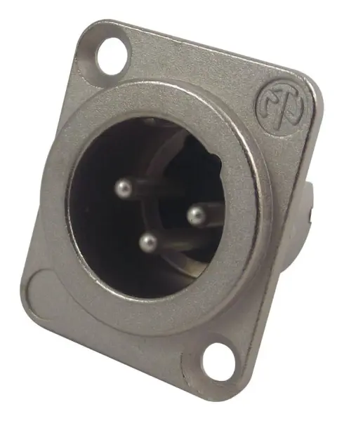 NEUTRIK XLR-Stecker, 3-polig, Panel-Montage